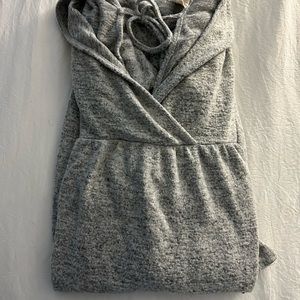 Babydoll style sweater dress